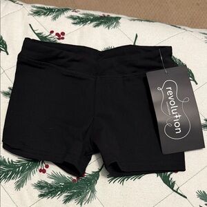 Revolution Kids Black Dance Shorts